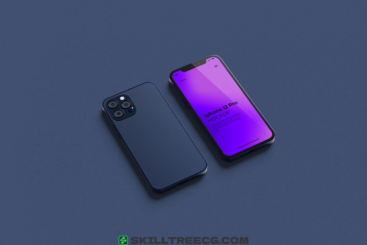 图片[2]-Phone 12 Pro Mockup（104579）-技能树